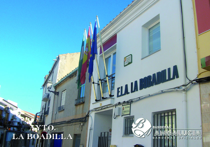 BANDERAS DE EXTERIOR EXCMO. AYUNTAMIENTO LA BOBADILLA