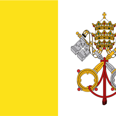 Bandera de Ciudad del Vaticano