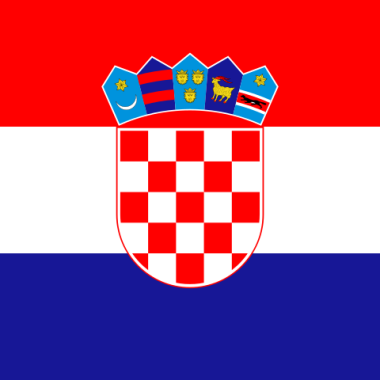 Bandera de Croacia