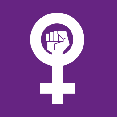 Bandera de Contra la violencia de género