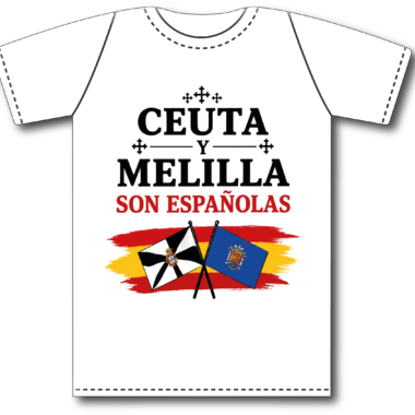Camiseta Ceuta y Melilla